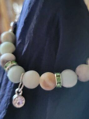 Brushed Colorful Beads Rhinestone Dividers and Charms